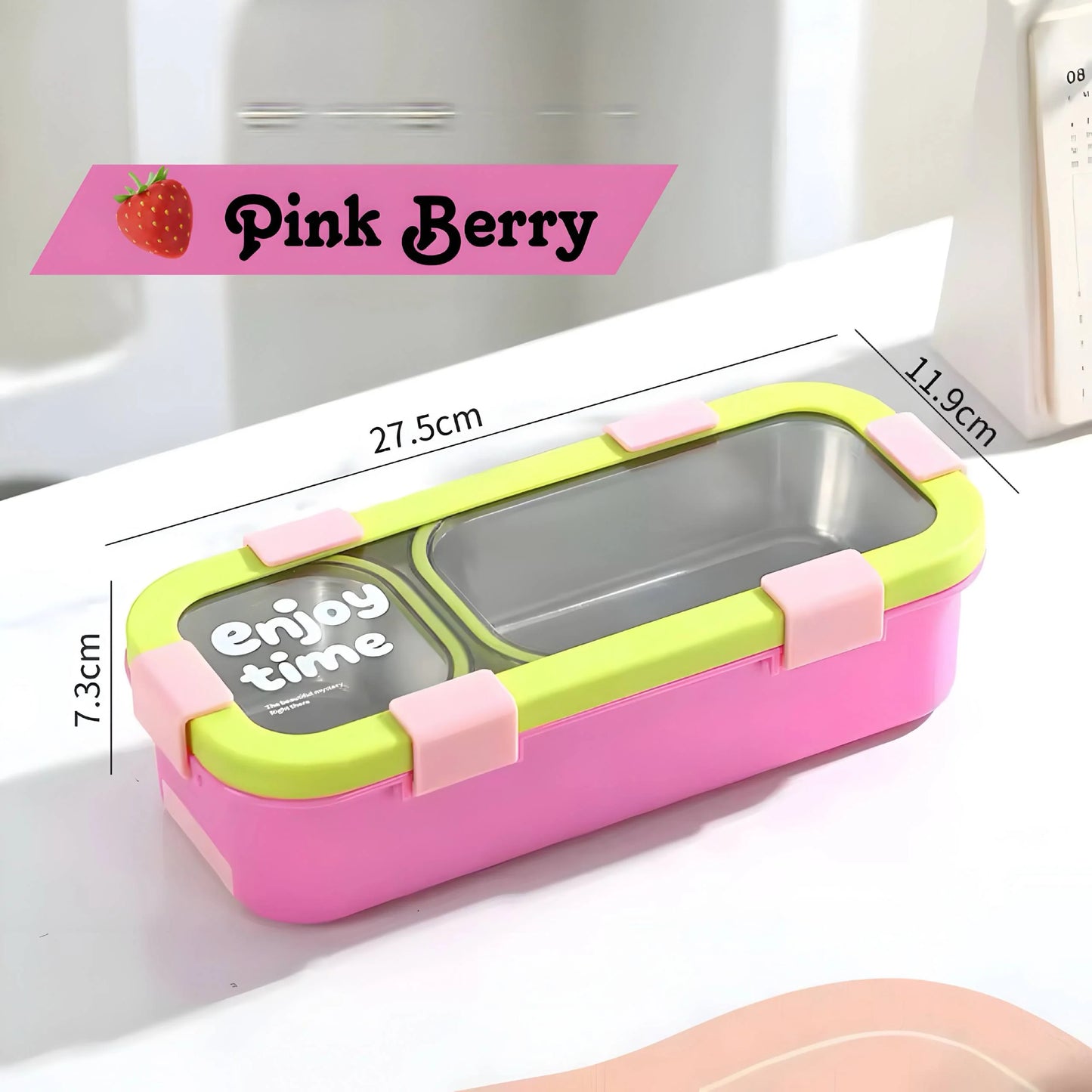 Enjoy Time Rectangular Lunch Box
