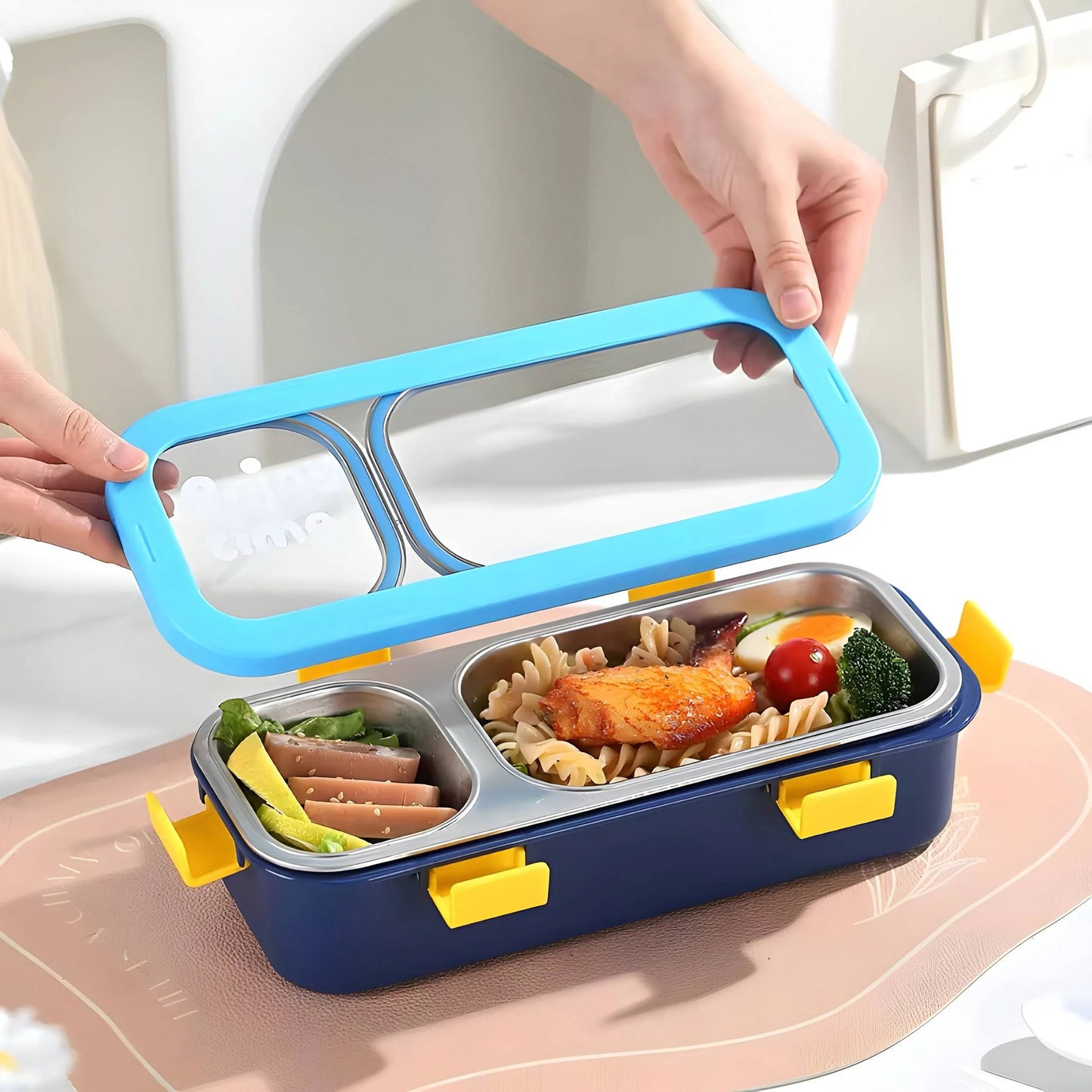 Enjoy Time Rectangular Lunch Box
