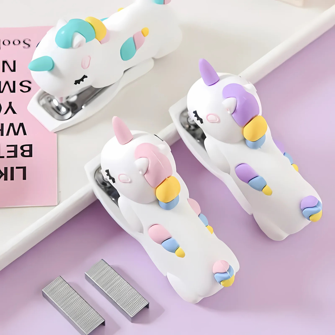 unicorn kawaii stapler