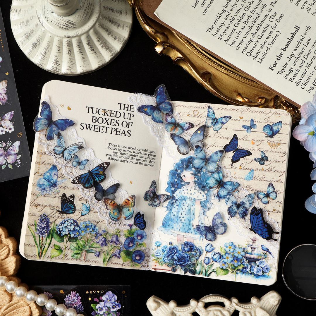 Dream Butterfly Sticker Sheet - 2 Pcs