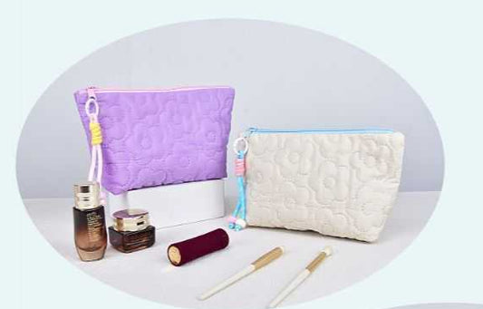 Flower multipurpose pastel pouch organiser