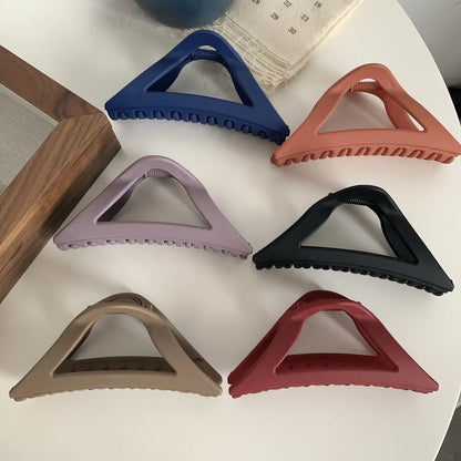 Triangle Pintresty Hair Claw Clip