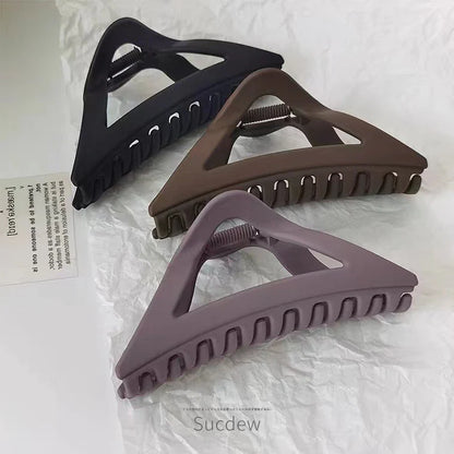 Triangle Pintresty Hair Claw Clip