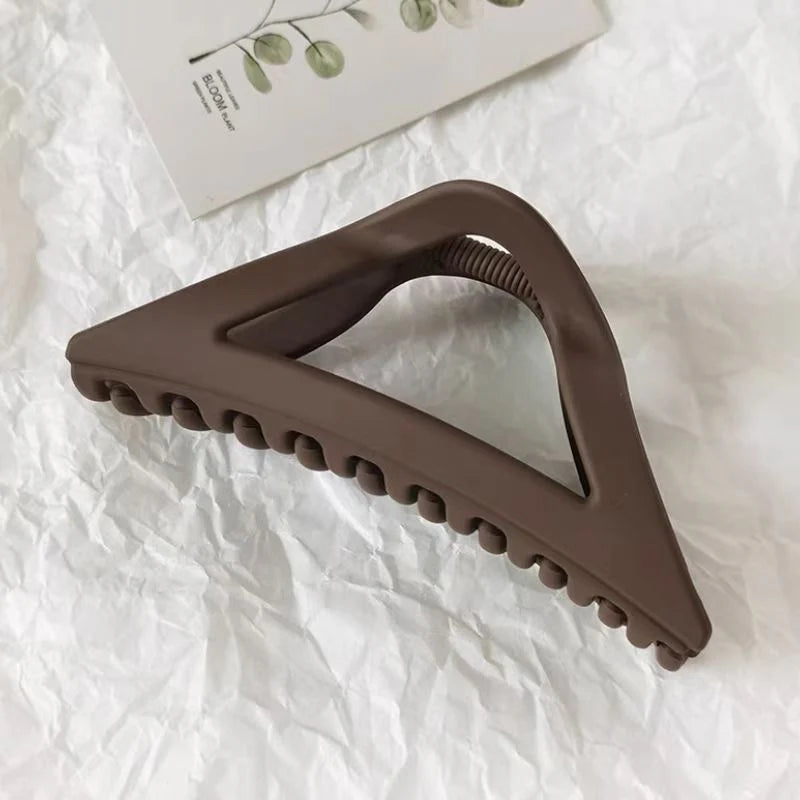 Triangle Pintresty Hair Claw Clip