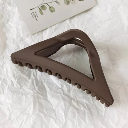 Triangle Pintresty Hair Claw Clip