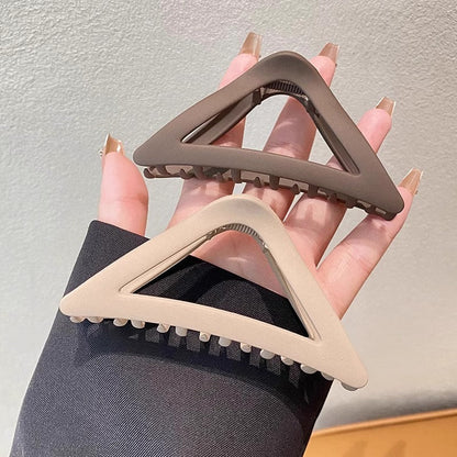 Triangle Pintresty Hair Claw Clip