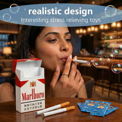 Bubbles cig blower  (Includes Case + 2 Fake Sticks + 2 Random Bubble Solution Packs)