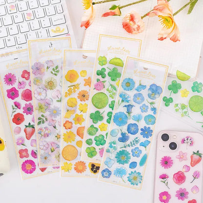 Kawaii 3D Bloom Flower Sticker