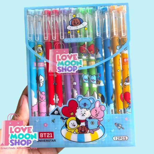 Bts Cartoon Animal Pens