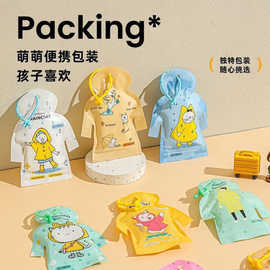 Kids Foldable Raincoat