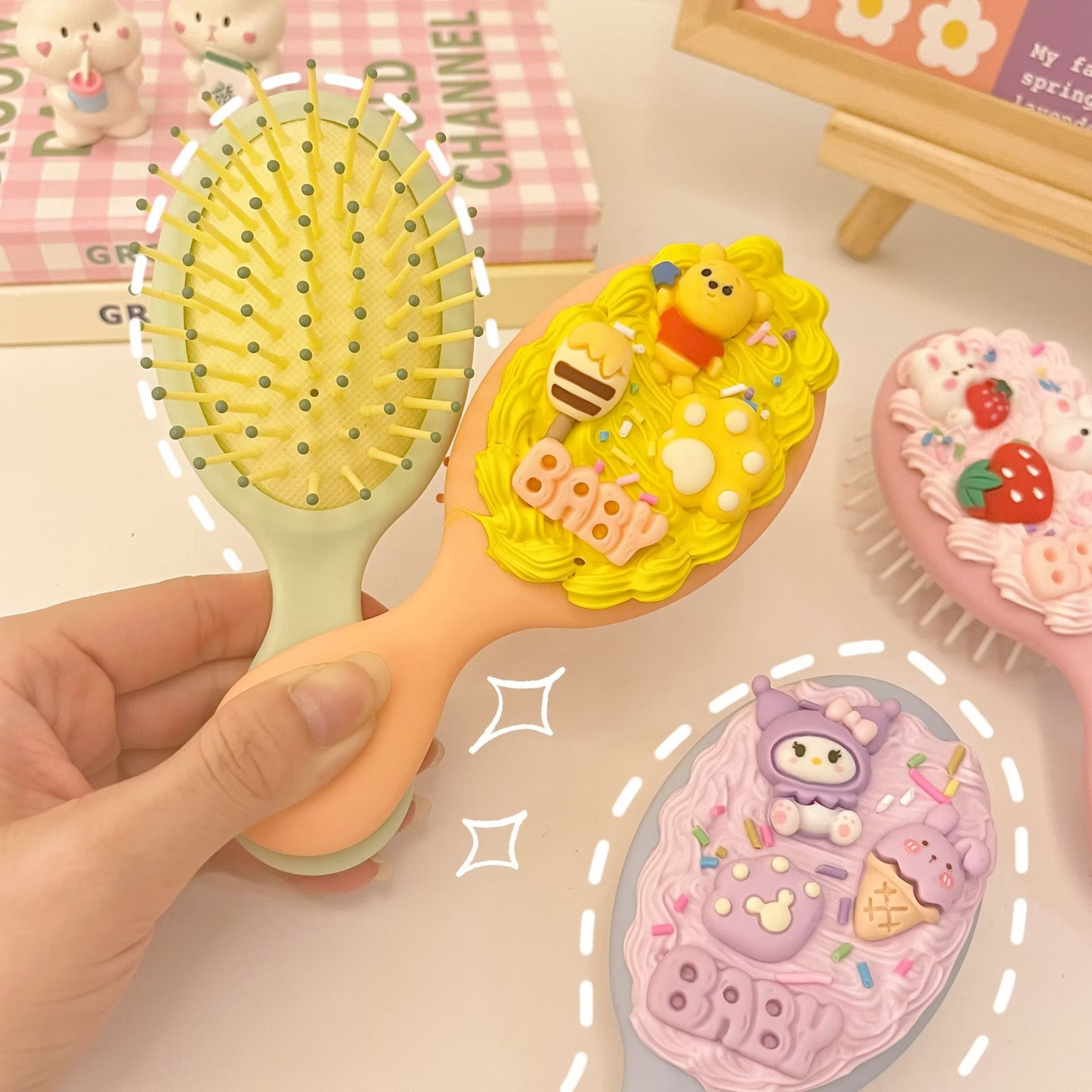 DIY Hair Comb / Mirror  Making Kit