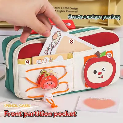 Canvas apple Pencil Pouch