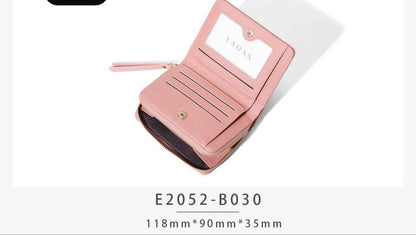 Dual tone korean mini wallet and card holder