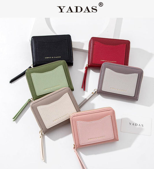 Dual tone korean mini wallet and card holder