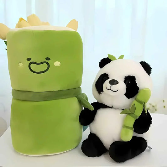 Bamboo panda cute kawaii plushy soft toy