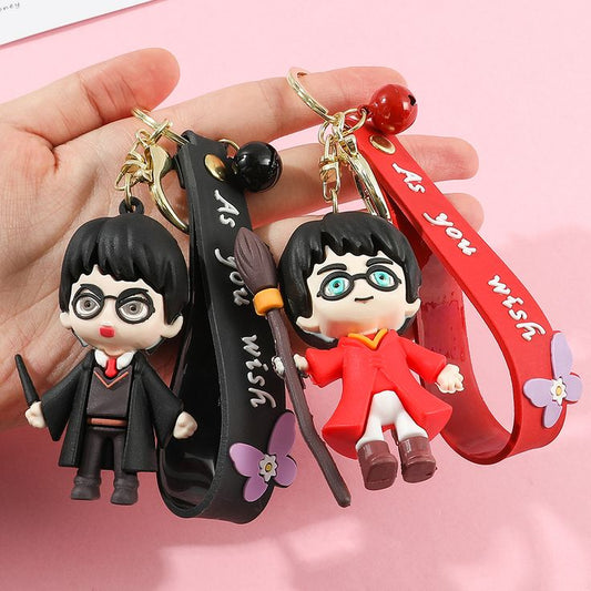 Harry potter silicon keychain