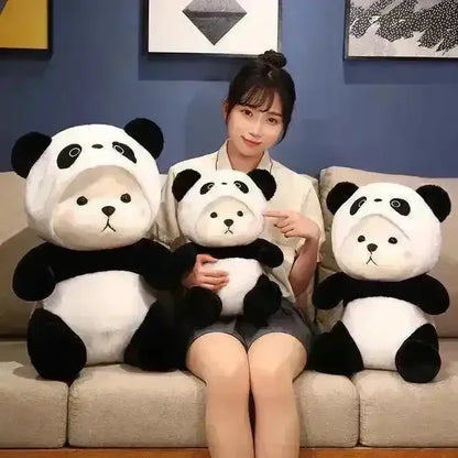 Hoodie Panda soft toy