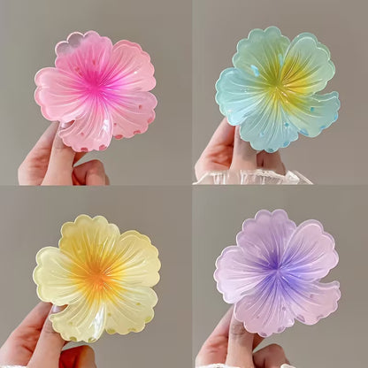 Orchid Colorful Hair Claw Clip – Vibrant Hair Accessory