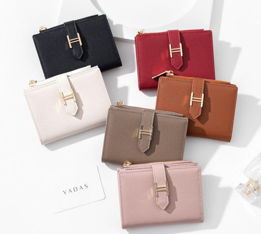 H korean mini wallet and card holder