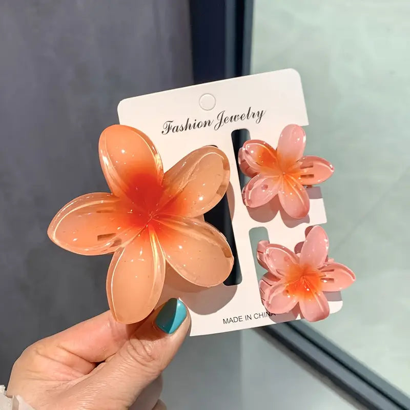 Pintresty Flower Hair Claw Clip - Set