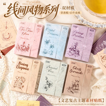 Pastel Journaling Paper Book - 30 Pcs