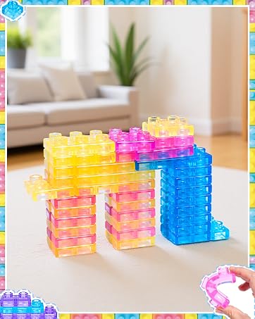 Squish Gummy Blocks - 40pcs