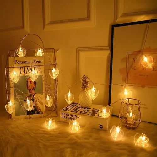 Led Battery Operated Photo Clips String Lights