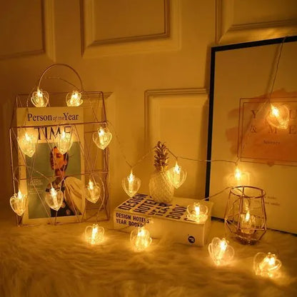 Led Battery Operated Photo Clips String Lights