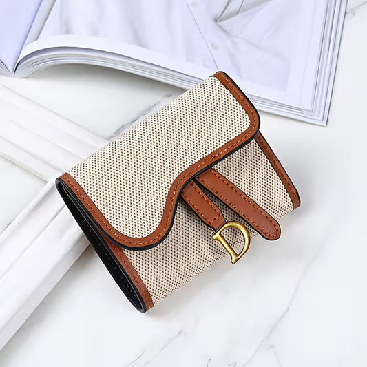 Korean sleek D Mini wallets