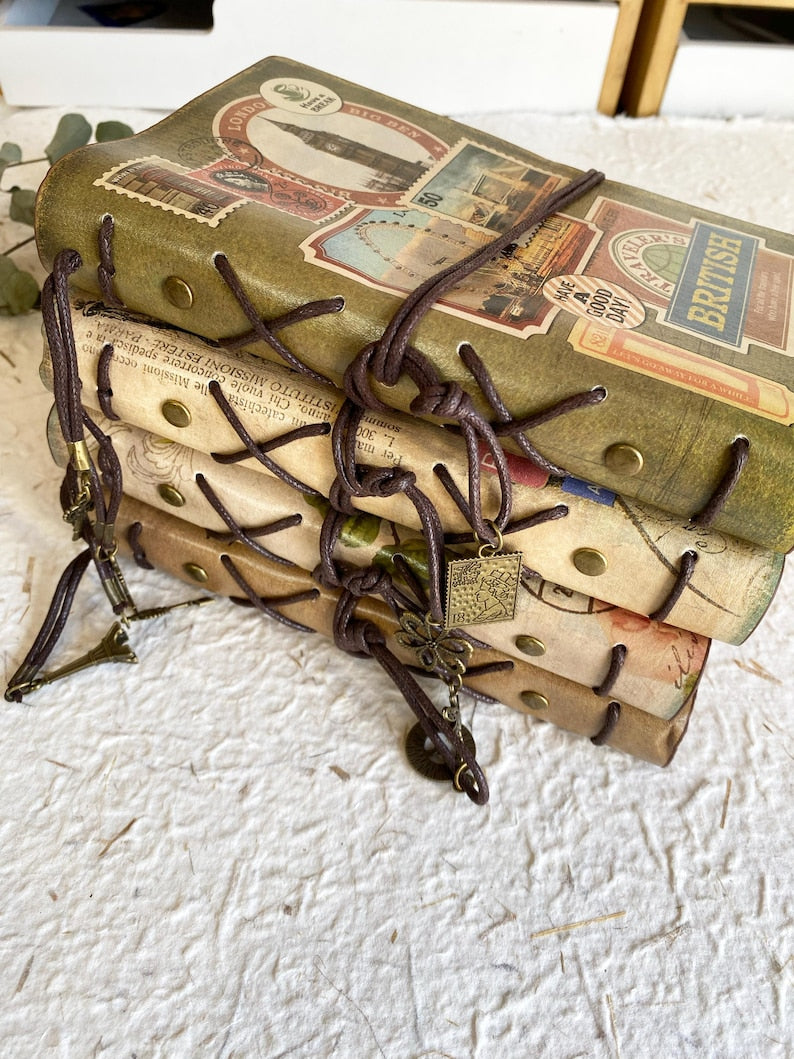 Vintage Leather Diary
