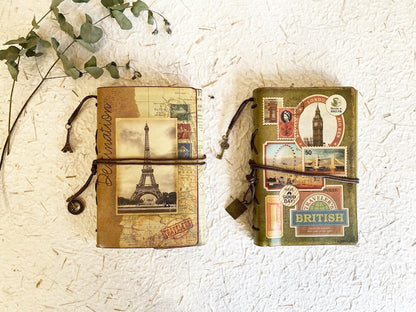 Vintage Leather Diary