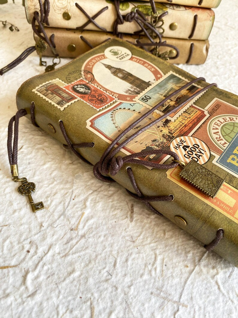 Vintage Leather Diary