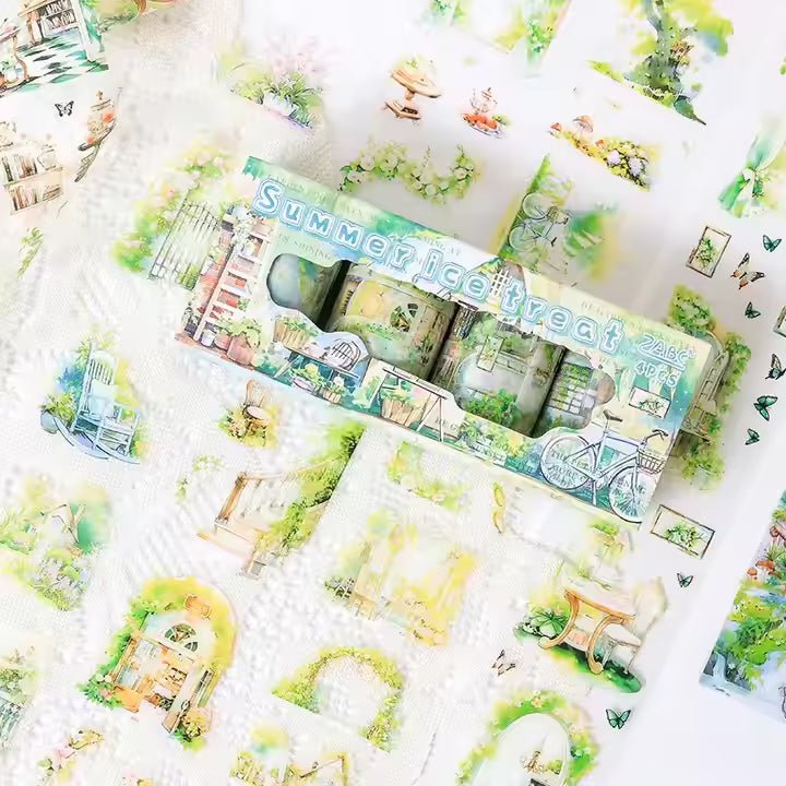 Forest Garden Sticker Set (4 Pcs)