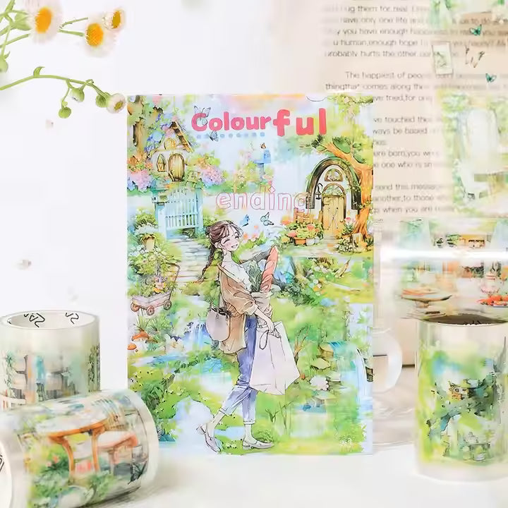Forest Garden Sticker Set (4 Pcs)