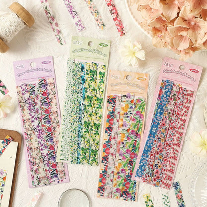 Flower Strip Sticker Tape - 20 Pcs