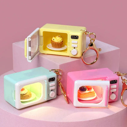 Microwave Oven Light Keychain