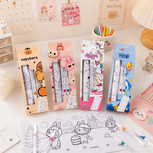 Colouring Height Chart / colouring roll