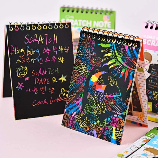 Rainbow Magic Color Scratch Pad Big Size