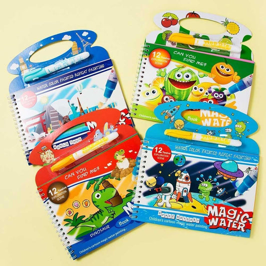 Reusable Magic Water Coloring Book