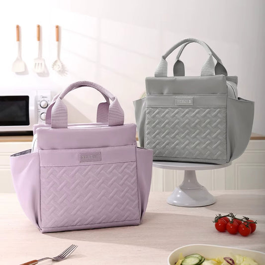 Insulated korean premium lunch bag - 2