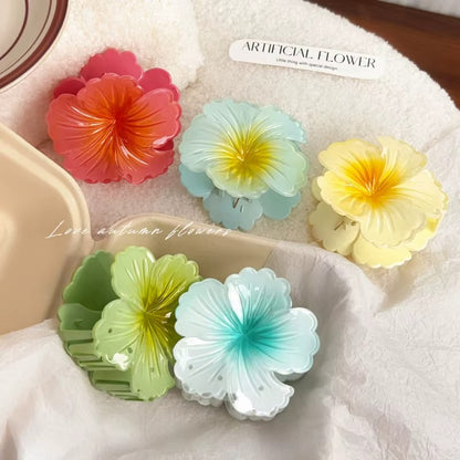 Orchid Colorful Hair Claw Clip – Vibrant Hair Accessory