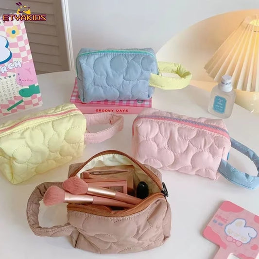 Korean Flower multipurpose pastel pouch organiser