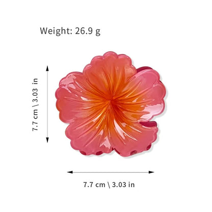 Orchid Colorful Hair Claw Clip – Vibrant Hair Accessory