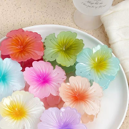 Orchid Colorful Hair Claw Clip – Vibrant Hair Accessory