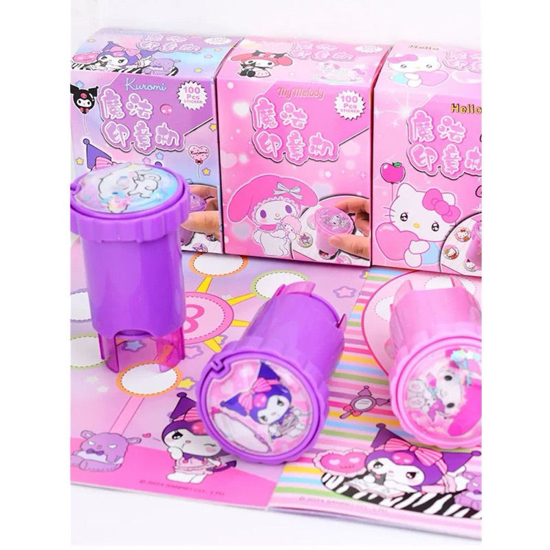 Sanrio DIY Sticker Stamp - 200 Stickers