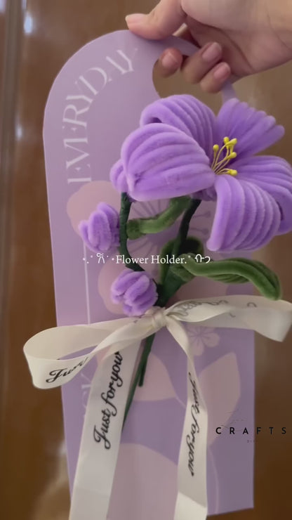 Bouquet Flower Card (5 Pcs) - Big