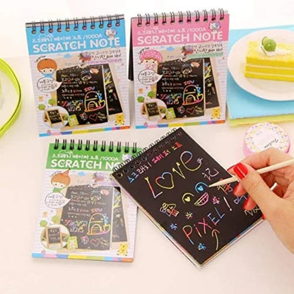 Rainbow Magic Color Scratch Pad Big Size
