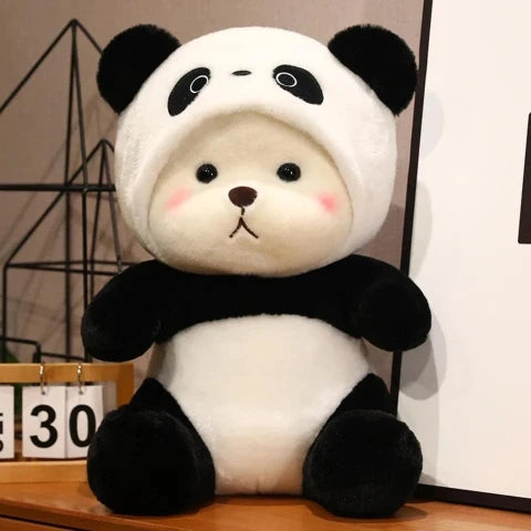 Hoodie Panda soft toy