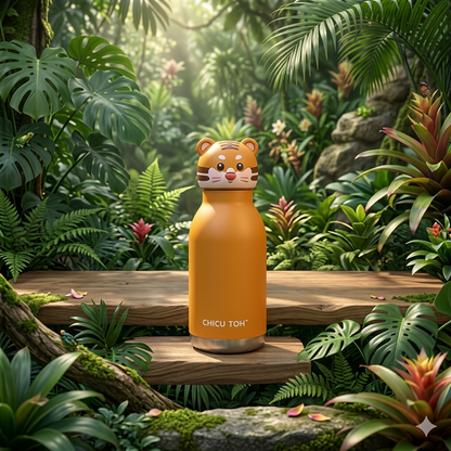 Animal Sipper Bottle Stainless Steel