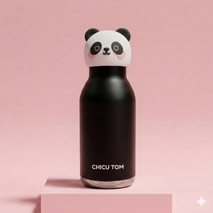 Animal Sipper Bottle Stainless Steel